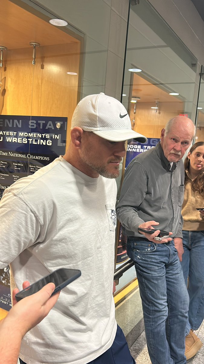 MooseManfra's tweet photo. Cael Sanderson says that Mitchell Mesenbrink’s cut suffered against Michigan was “pretty nasty” and that Mesenbrink had to get stitches to heal the wound. https://t.co/RNdEVJiqkn