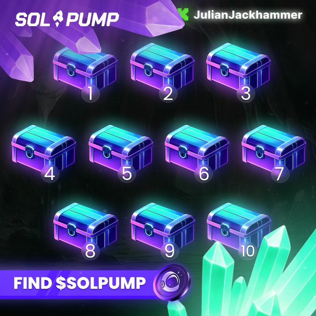 Guess &amp; WIN Cash 🎁

250 $SOLPUMP to 1 Winner 💵
Ends in 24 Hours ⌛️

To enter just RT &amp; Drop $SOL Wallet 👇