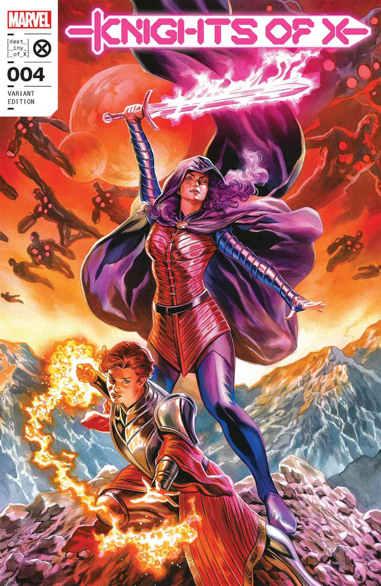 _princebambi's tweet image. It would make my entire year if we get a cover with Betsy costumed in her original body. 🙏🏽

Disassembled
Captain Britain
Knights of X
From the Ashes X-Force