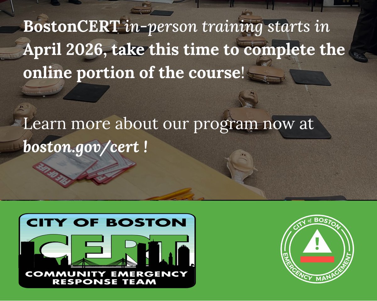 City of Boston Emergency Management tweet media