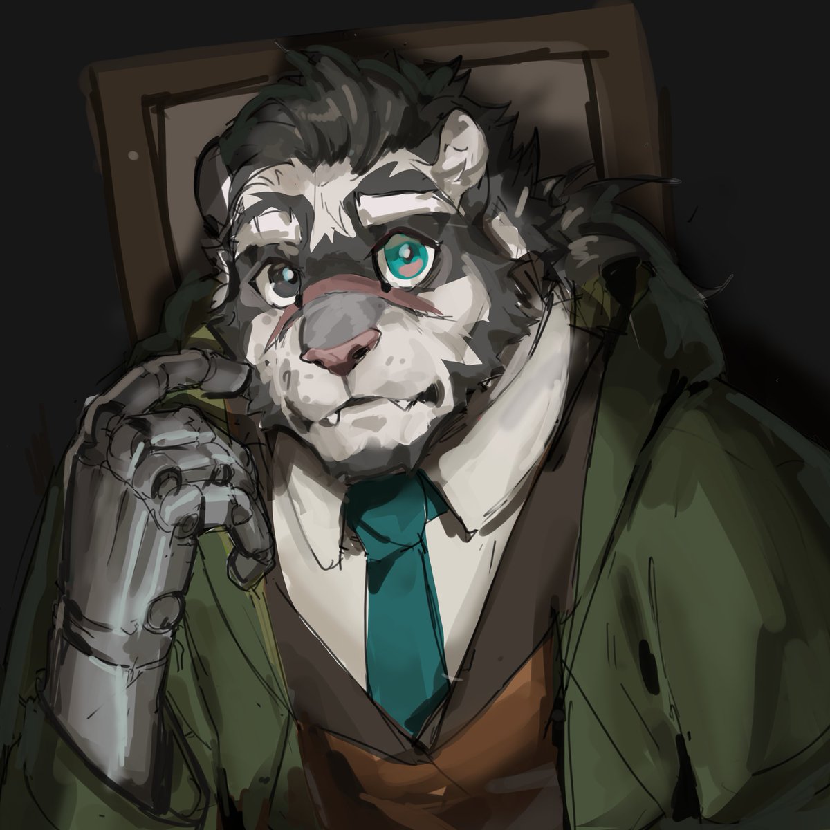 47fuse's tweet image. i have returned after brief hiatus from twitter

have some kinda a quick paint of me in photoshop