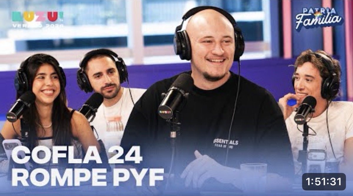 LuzuxNaty's tweet image. Esto es #pyf #PatriaYFamilia en su estado más puro y por eso los amamos… un día está el Cofla al día siguiente Topa @fedepopgold @fedeebongiorno @cmdeluzu