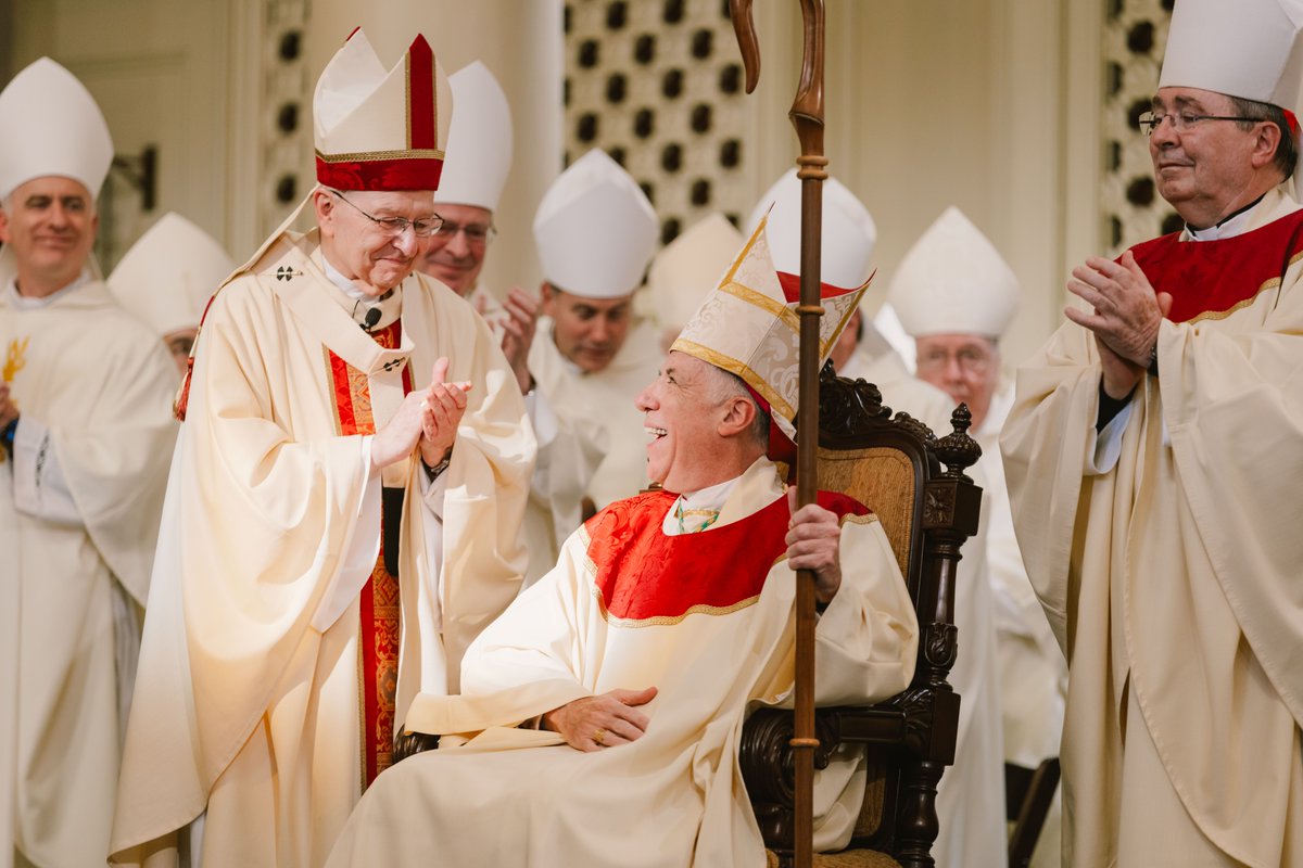 We thank God for Archbishop Aymond's faithful leadership of the <a href="/archdioceseofno/">Archdiocese of NO</a> and joyfully welcome Most Reverend James F. Checchio as our new Board Chairman and the 15th Archbishop of New Orleans. Please keep both in your prayers as we walk forward together. 🙏⛪