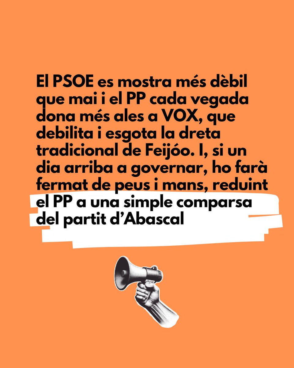 ⏳ El “tic-tac” d’Azcón és fruit d’un relat que fa créixer VOX i condiciona cada vegada més el rumb polític cap a la ultradreta.

🧐 Ramon Orfila analitza les eleccions aragoneses amb una ultradreta que s’enforteix a costa de PP i PSOE.

📌 Article 👉 psm-menorca.cat/ca/blog/el-tic…