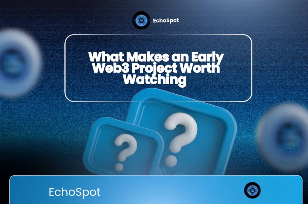 Everyone wants to “find early” in Web3.
Very few know what early actually looks like.

It’s not flashy websites.
It’s not loud influencers.
And it’s definitely not promises of “the next 100x.”

Early Web3 projects worth watching usually look… boring at first.

They’re obsessed