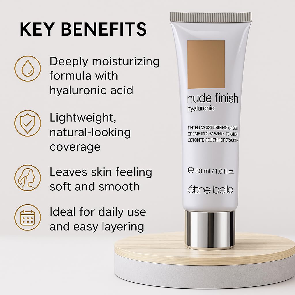 TheTrendy_Times's tweet image. être belle Cosmetics Hyaluronic Tinted Moisturizing Cream, Skin Care for Women with Hyaluronic Acid, Vitamin E &amp;amp; Grape Seed Oil, Long Lasting, Natural Coverage, for All Skin Types, 30 mL
#skincare #skincaretips #tintedmoisturizer #AmazonFinds 
amzn.to/4cnwShW