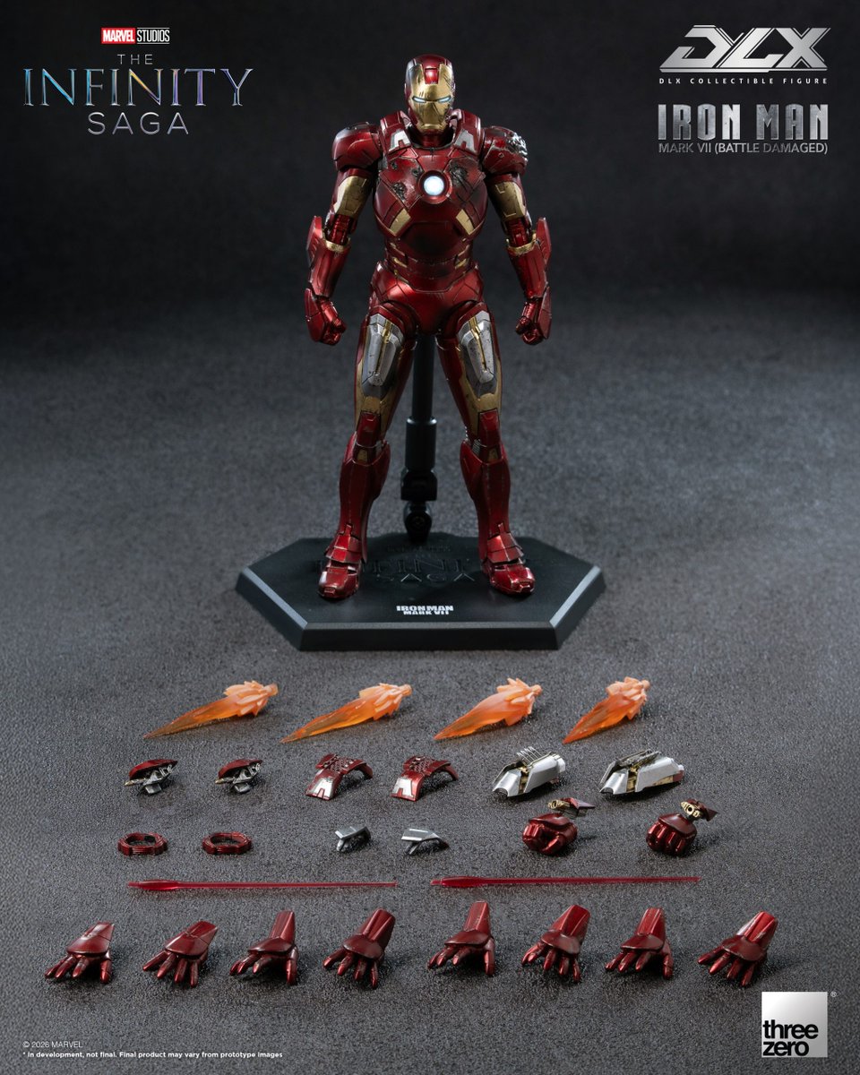 PassionXFun's tweet photo. Threezero The Infinity Saga DLX Iron Man Mark 7 (Battle Damaged) preorders start february 12th
@threezeroHK #Threezero #DLX #actionfigures #IronManMarkVII #IronManMark7 #IronMan #Marvel #InfinitySaga #Avengers #MarkVII #movies #MarvelStudios #collectibles
https://t.co/lqyLqiNrzo https://t.co/0N4e4TdA3R