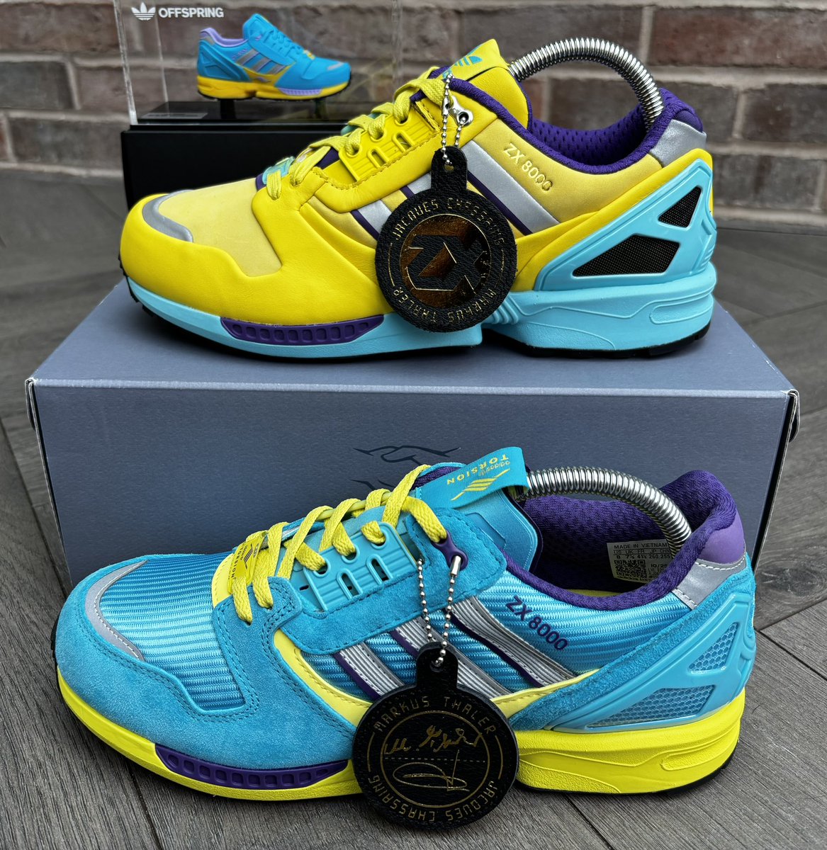 The ZX8000 Consortium yellow arrived from the states today, they