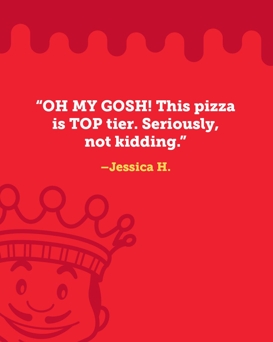 Short, sweet and to the point. Jessica knows top tier pizza when she tastes it. Thanks for the kind words!