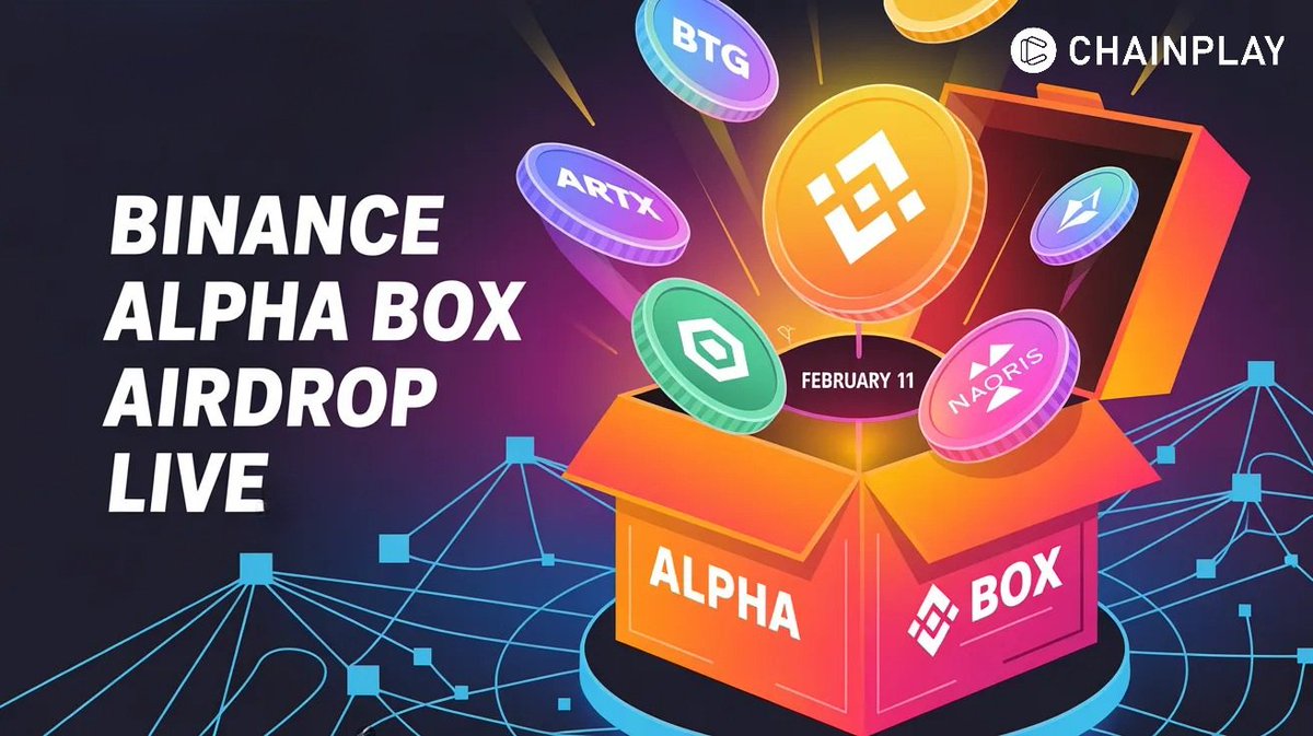 Chainplaygg's tweet photo. π Binance Alpha Box Airdrop Details Revealed! π
Binance launches its first Alpha Box airdrop campaign, offering users potential token rewards through participation and ecosystem engagement.
π Read more in the comments!
#Binance #Airdrop #Crypto #Web3 #Blockchain #AlphaBox https://t.co/nEc1rxHN9r