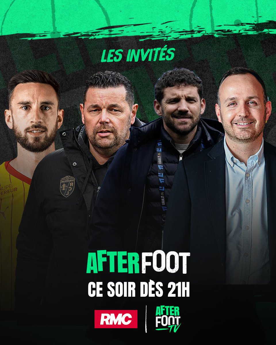 🔴🟡 Adrien Thomasson, Pierre Sage, Jean-Louis Leca et Benjamin Parrot seront nos invités !