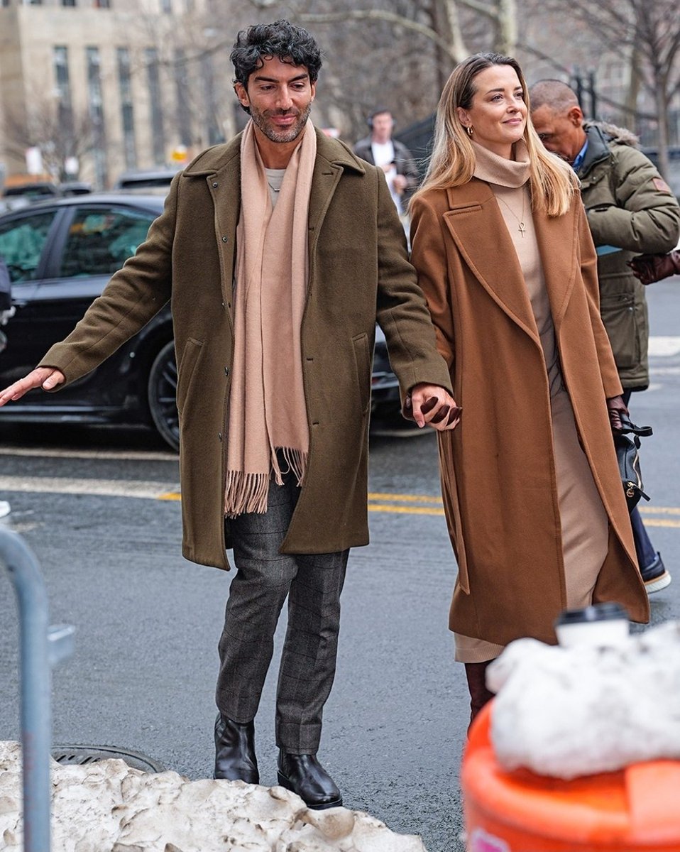 Justin Baldoni and Blake Lively arrive to court for settlement hearing