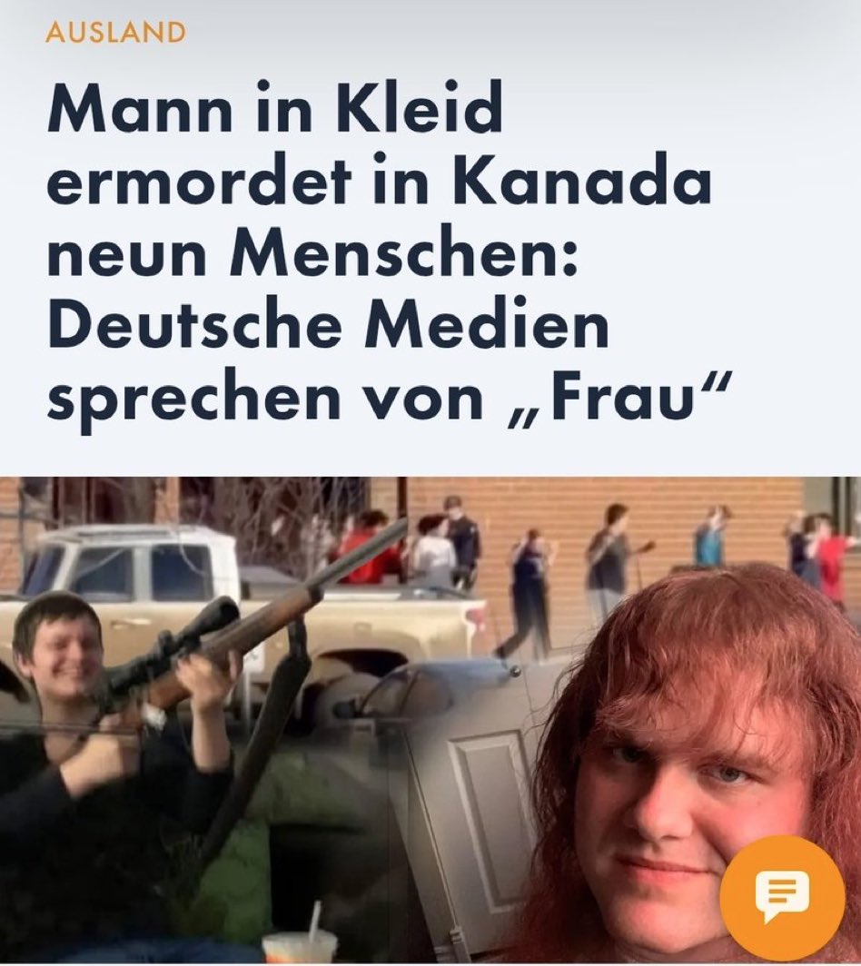 SRG ebenfalls.

Solange bis offizielle  Stellen wie die Kanadische Polizei o Behörden die Geschlechtsangaben ändern.