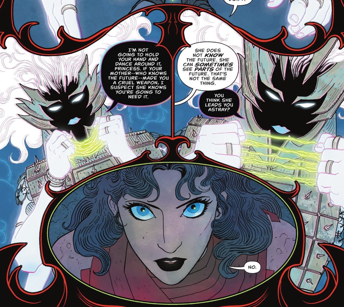 Absolute Wonder Woman depicting the goddesses at the forefront of Diana’s mythos after a decade of Zeus-centric stories is just therapeutic