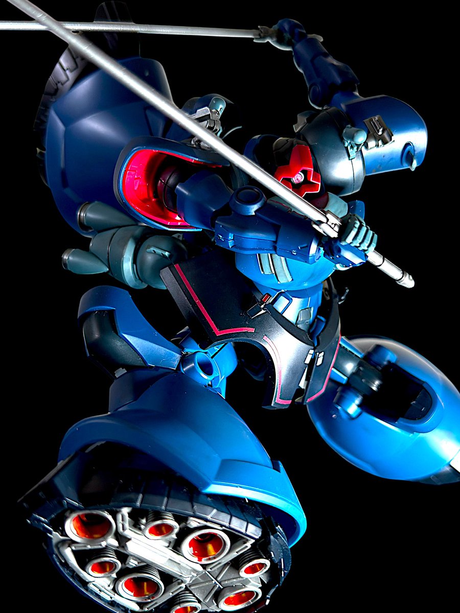 HG 1/144 シャリア専用リック・ドム(GQ) 完成 ウェザリングは控えめに