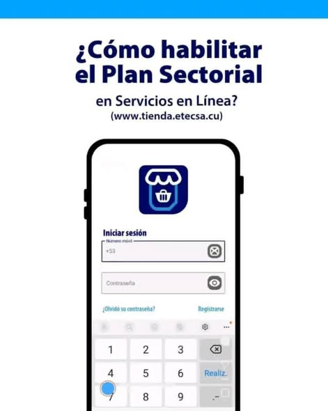 Cómo habilitar #PlanSectorial para estudiantes universitarios?
Paso a paso le explicamos
#EtecsaConCuba