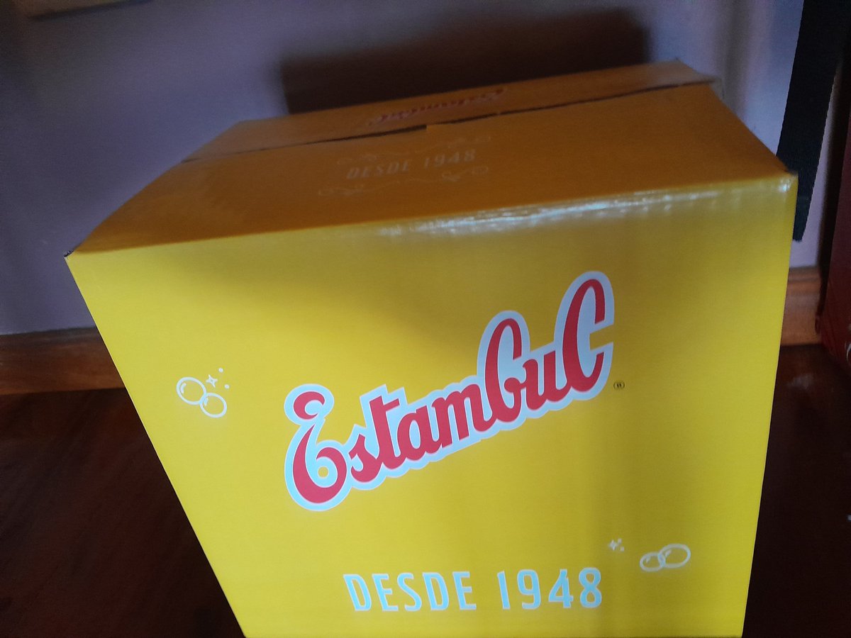 Ya me llegó <a href="/estambulBA/">EstambulBA</a> , de aquí a la heladera! Y a disfrutar ese gusto único! Ya la veo pronto en los clubes 😜