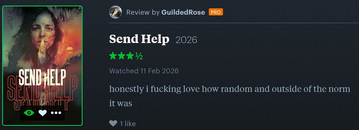 Would recommend!! very fun watch! go in with no information for the best experience imo