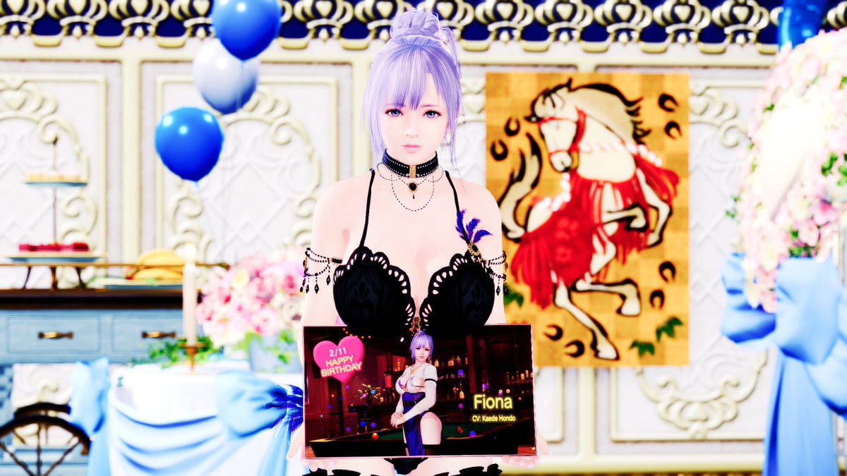 sayamonz's tweet photo. #DOAXVV #Fiona #フィオナ #happybirthday2026 https://t.co/hj5a2GnSpK
