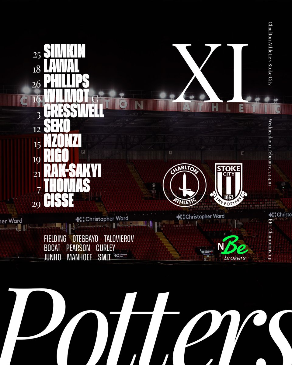 Stoke City FC tweet media