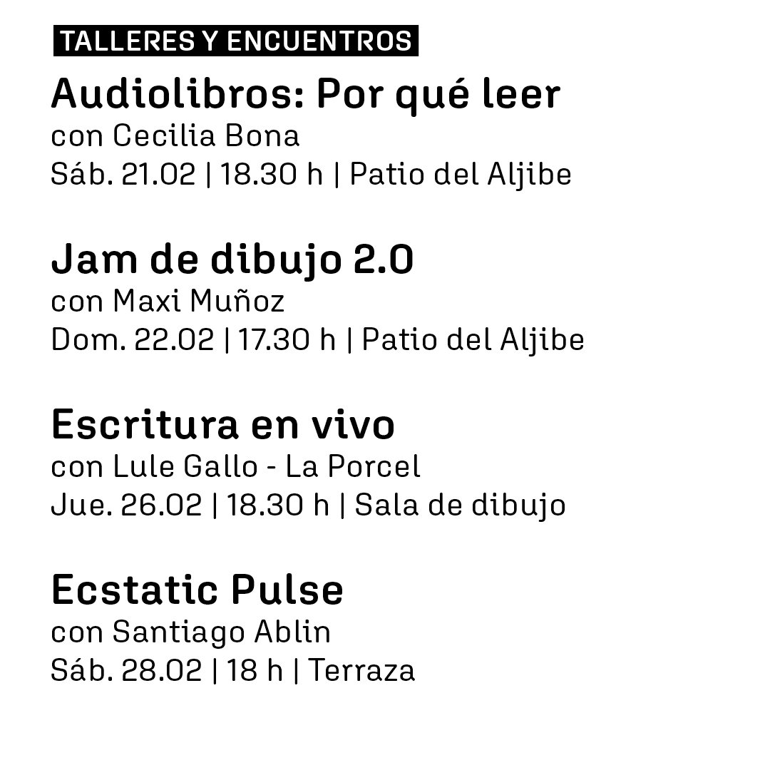 CENTRO CULTURAL RECOLETA tweet media