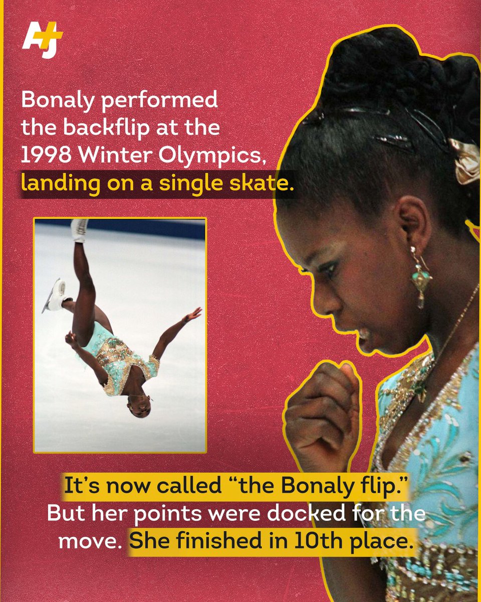 A white U.S. figure skater is being celebrated for a backflip at the Winter Olympics. 

But when a Black skater did the same move in 1998, she was punished.