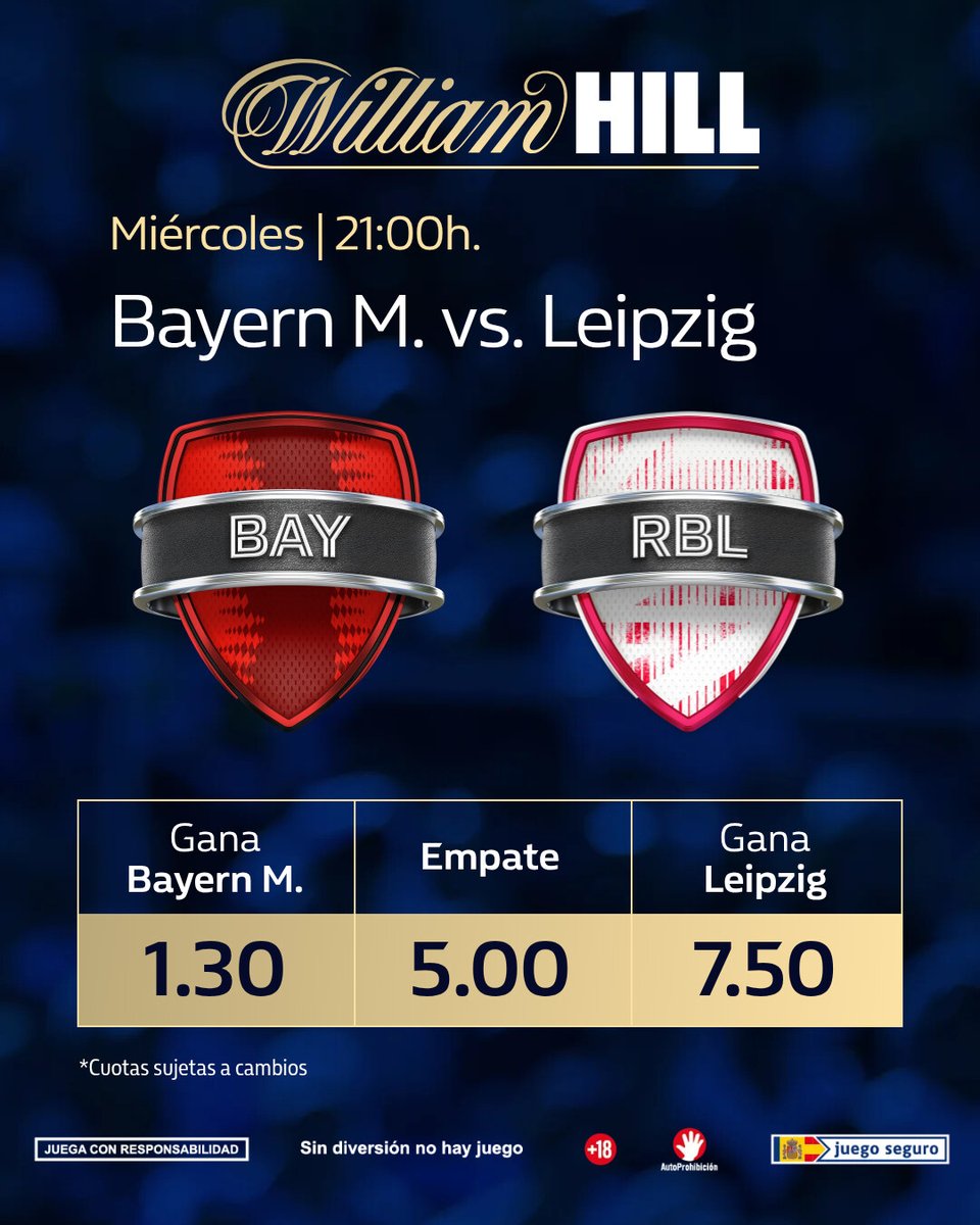 Interfaz de William Hill Casino