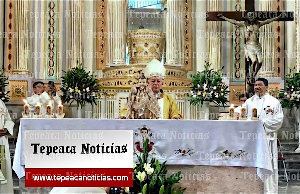 Encabeza arzobispo misa de Unción de los Enfermos en Parroquia del Niño Doctor de Tepeaca - tepeacanoticias.com/?p=146064