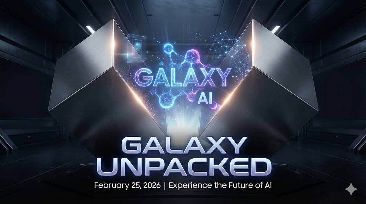 رسمياً.. الموعد تحدد! 🤩 حدث سامسونج القادم يوم 25 فبراير🗓️
ودك تكشخ بـ Galaxy Z Flip7 ؟ 📱
✨ شاركنا توقعاتك وأمنياتك للمؤتمر وادخل السحب!
الشروط:
🔸 شارك بالهاشتاق #GalaxyUnpacked
🔸 منشن 3 من أصدقائك
🔸تابعني مع Like + Retweet للمنشور

ورونا حماسكم وفالكم الفوز 🔥🩶
AD