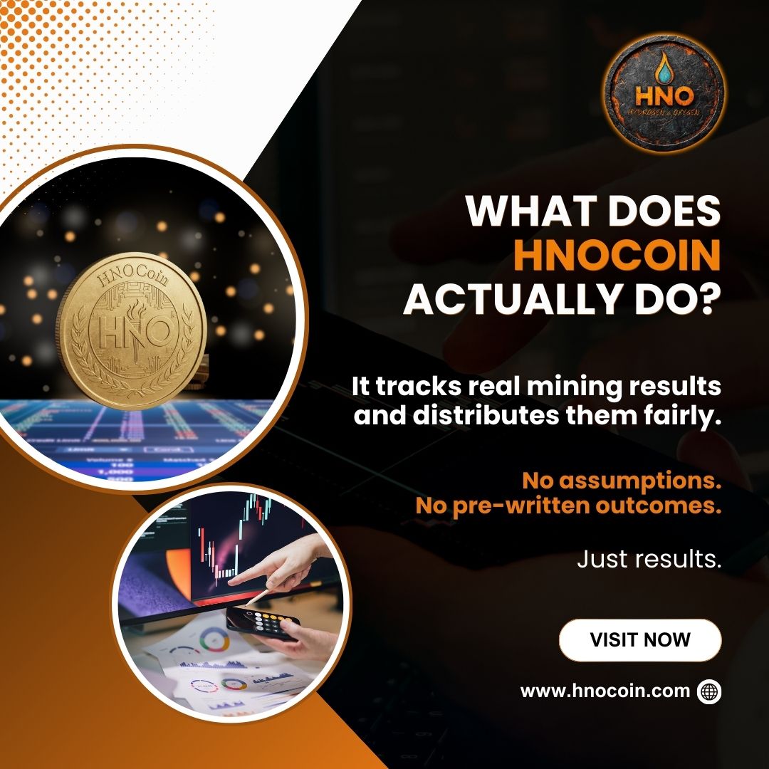 You don't need complex charts to understand HNOcoin.
Mining happens.
Results are verified.
Rewards are shared.
That's the entire loop and it's intentionally simple.

#HNOcoin #cryptoexplained #SimpleSystems #BitcoinMining #web3utility