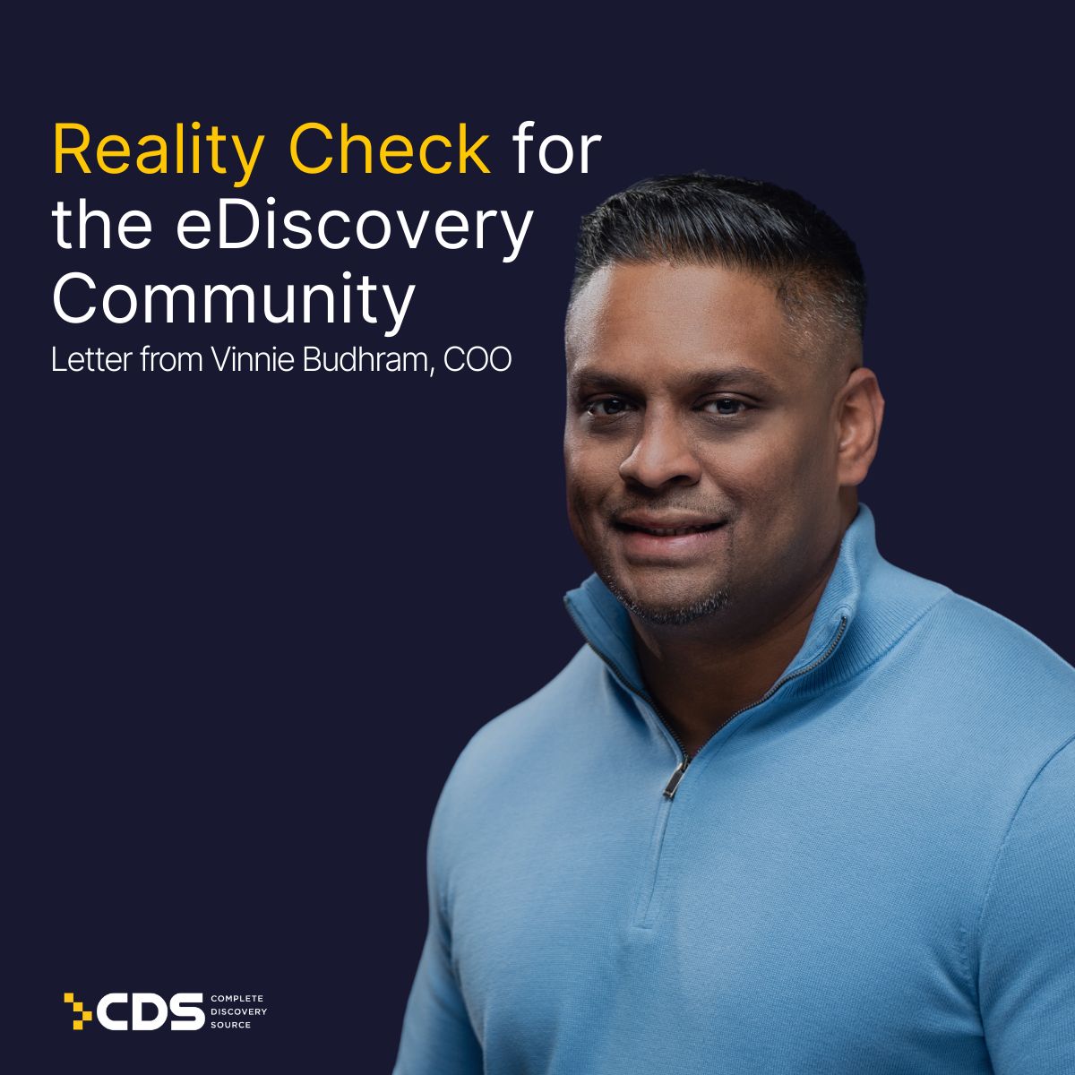 In the first installment of our new thought leadership series "Reality Check", CDS' COO Vinnie Budhram tackles the truth about “unlimited” AI, why methodology beats marketing, and what real partnership means. Read his perspective now: cdslegal.com/insights/reali…