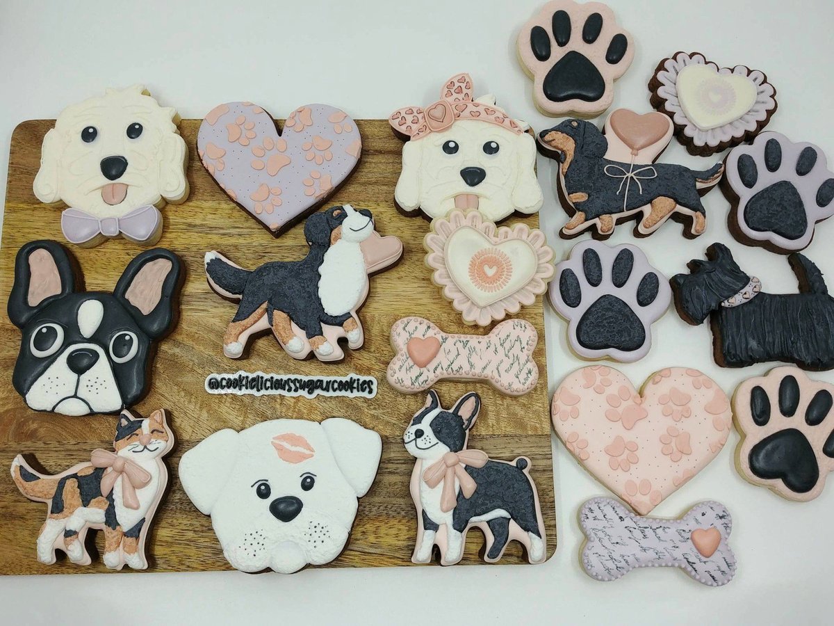 This sponsored set of "Palentine's Day" cookies are for our local humane society
<a href="/HSGNiagara/">HSGN</a>
Thank you so much to our sponsor for your kindness + generosity🫶If you wish to donate to a wonderful place here is the link: hsgn.ca/financial-supp…