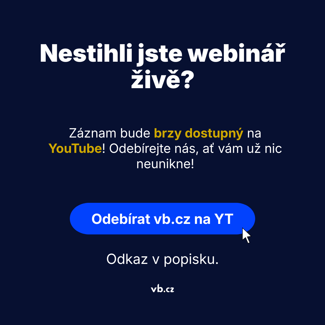 vbinvestice's tweet photo. Tenhle webinář se fakt povedl! 🔥
Více než 2 hodiny plné poznatků z praxe a dotazů z publika.

🎯 Téměř 100 lidí živě poslouchalo top přednášku od František Petrouš na téma bankovního odhadu!

💪 Zaznělo hned několik reálných ukázek z praxe, přístupy jednotlivých bank v ČR či celá řada konkrétních tipů, které lze využít kdykoliv budete řešit odhad hodnoty nemovitosti a financování!

💬 Nestihli jste webinář živě? Brzy bude dostupný záznam na YouTube!

👉 Odebírejte nás na YouTube, aby vám záznam s Františkem neunikl:
🔗 https://t.co/XTrQIRcuex