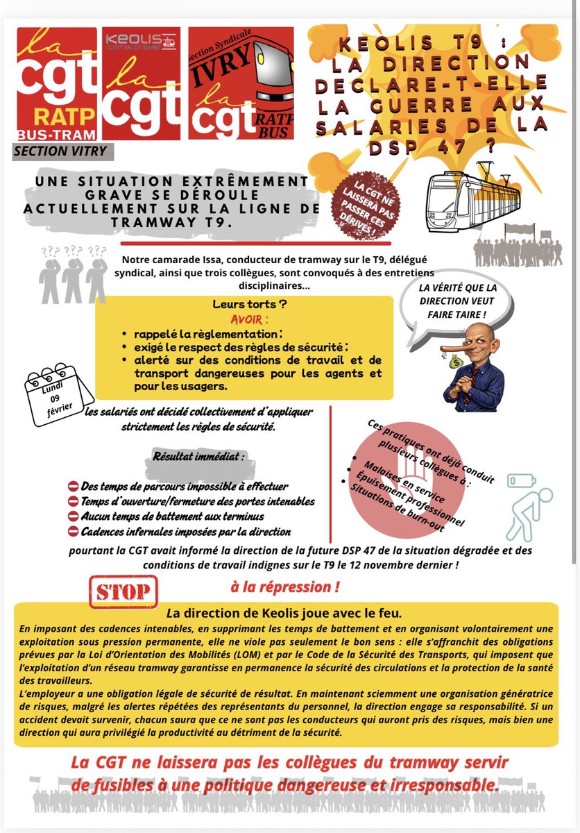 CGT RATP Vitry tweet media