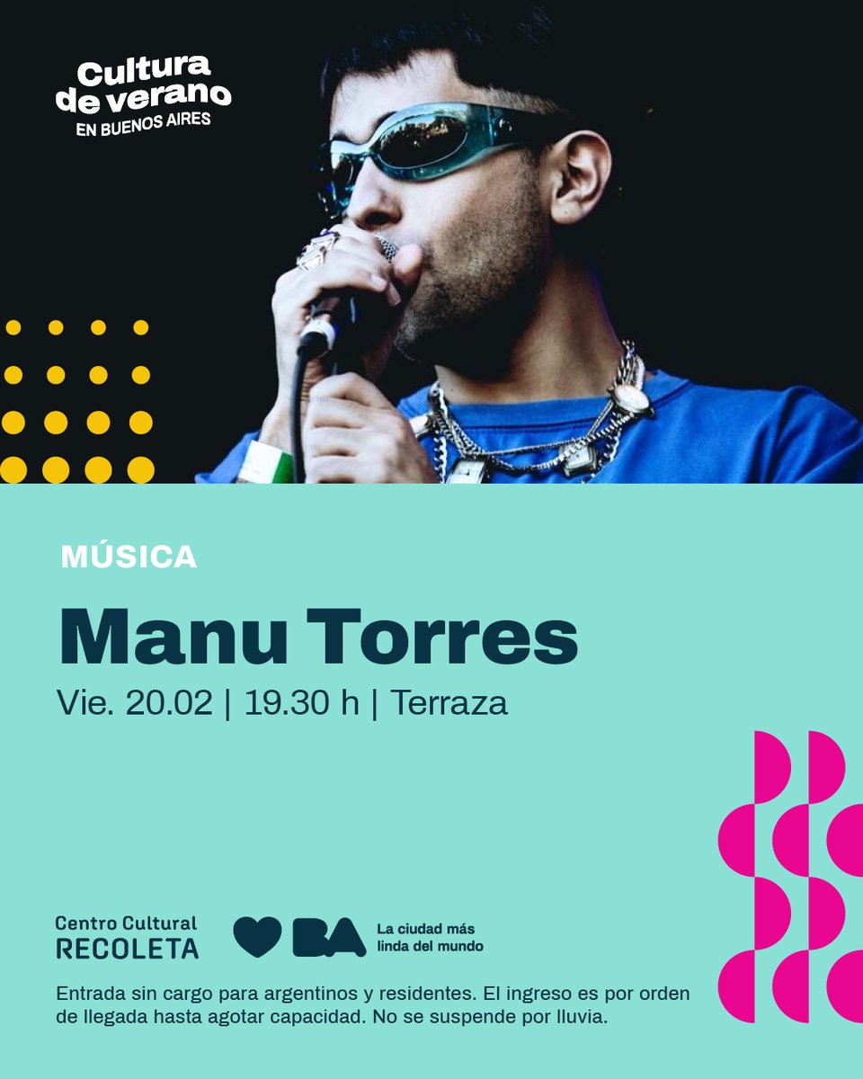 CENTRO CULTURAL RECOLETA tweet media