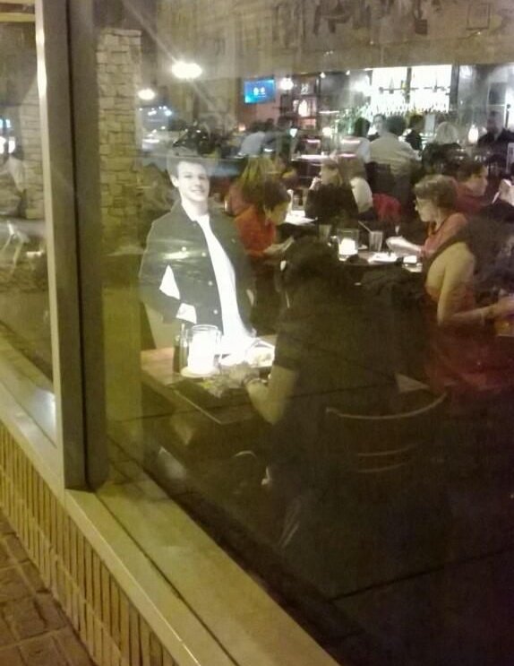 me on February 14th: