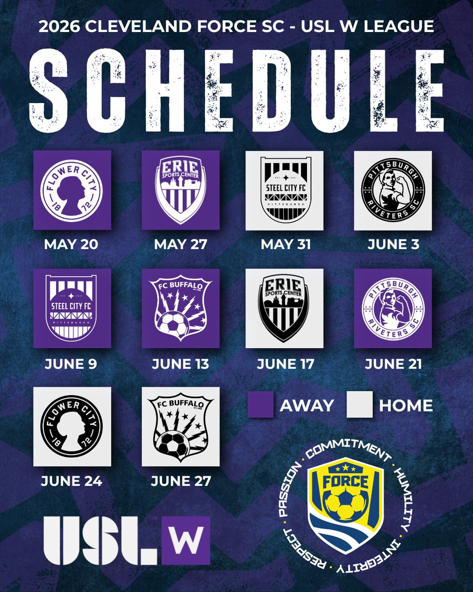 Cleveland Force USL tweet media