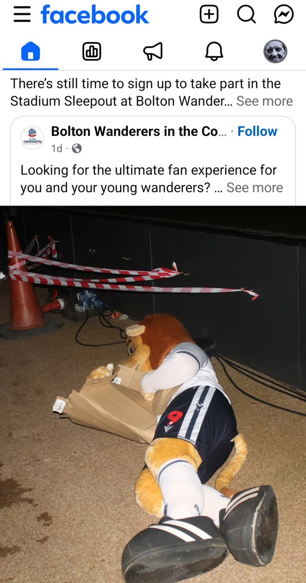 Saw this and thought he'd been on the ale.