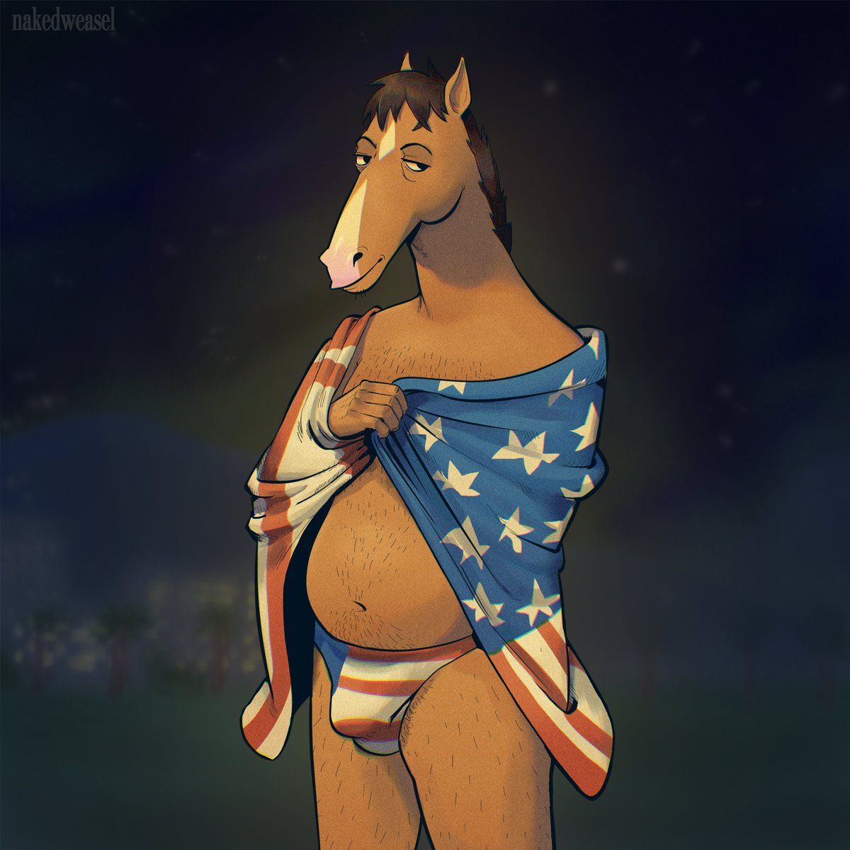 WeaselNaked's tweet photo. Aren't You The Horse from Horsin' Around? https://t.co/4Usv6a1fn5