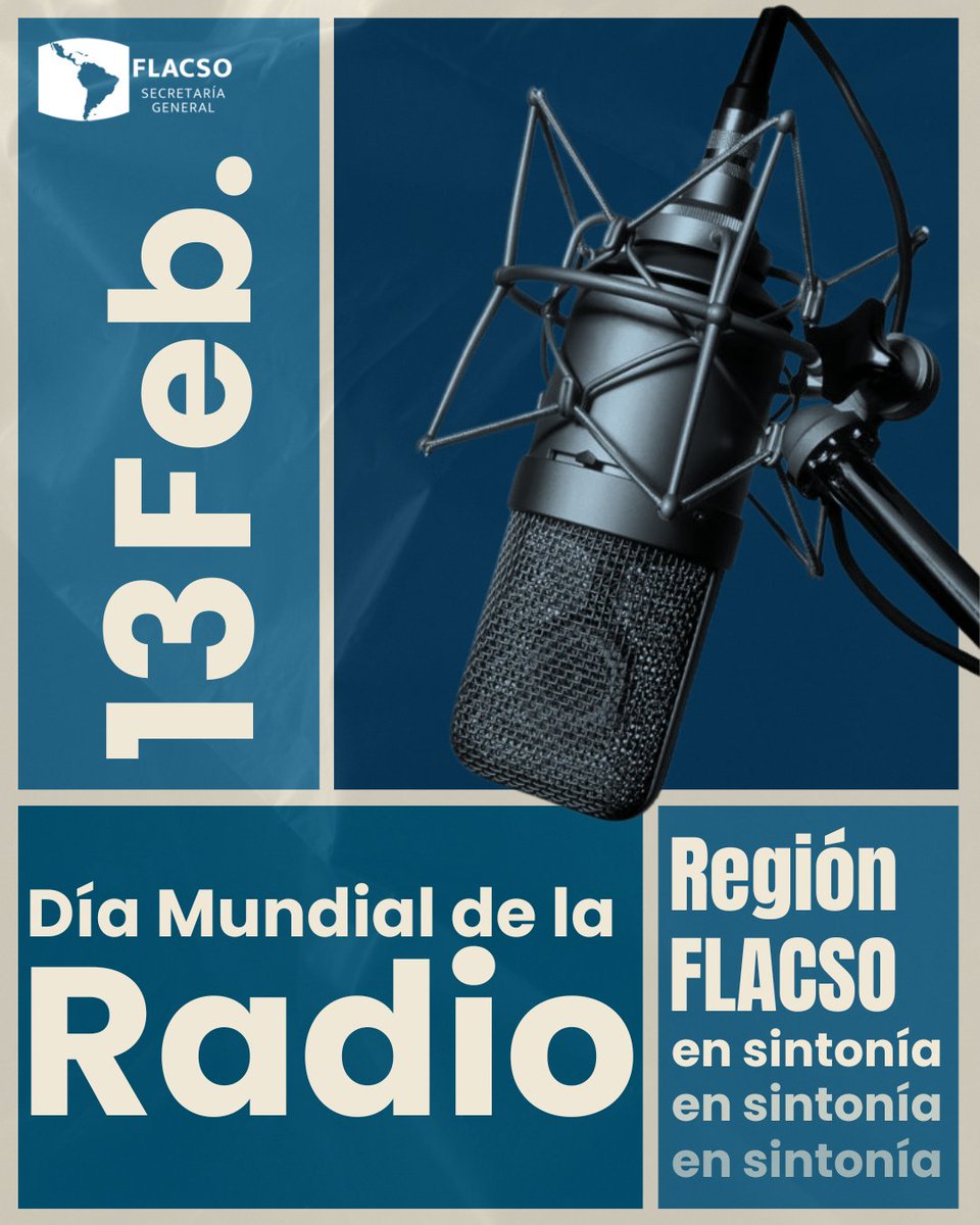 FLACSO Secretaría General tweet media