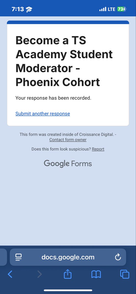 Day 2 with <a href="/TechSphereAcad/">Tech Sphere Academy</a> as your Information Guardian

TS Academy Moderator Application are OPEN but hurry, the form closes today!

How to apply:
• Check your email for the link
• Apply and submit before midnight
• Grab your chance to lead, support, and grow with TS Academy.