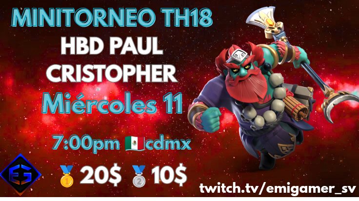 Nos vemos en la noche!!!😍

Fiesta fiesta 🥳♥️

Compartan 🙏

📺twitch.tv/emigamer_sv
📺tiktok.com/@emirodriguez0…