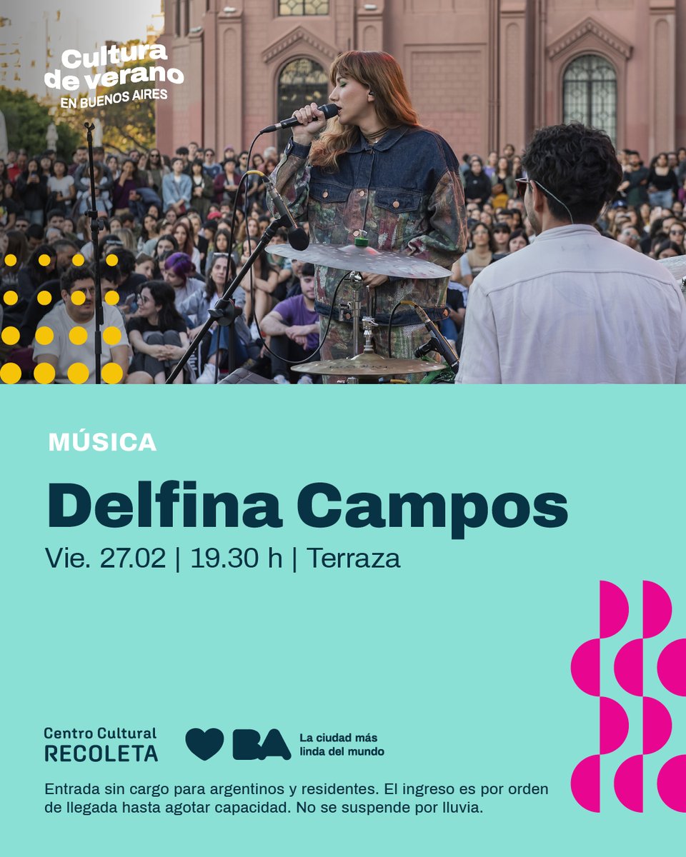 CENTRO CULTURAL RECOLETA tweet media