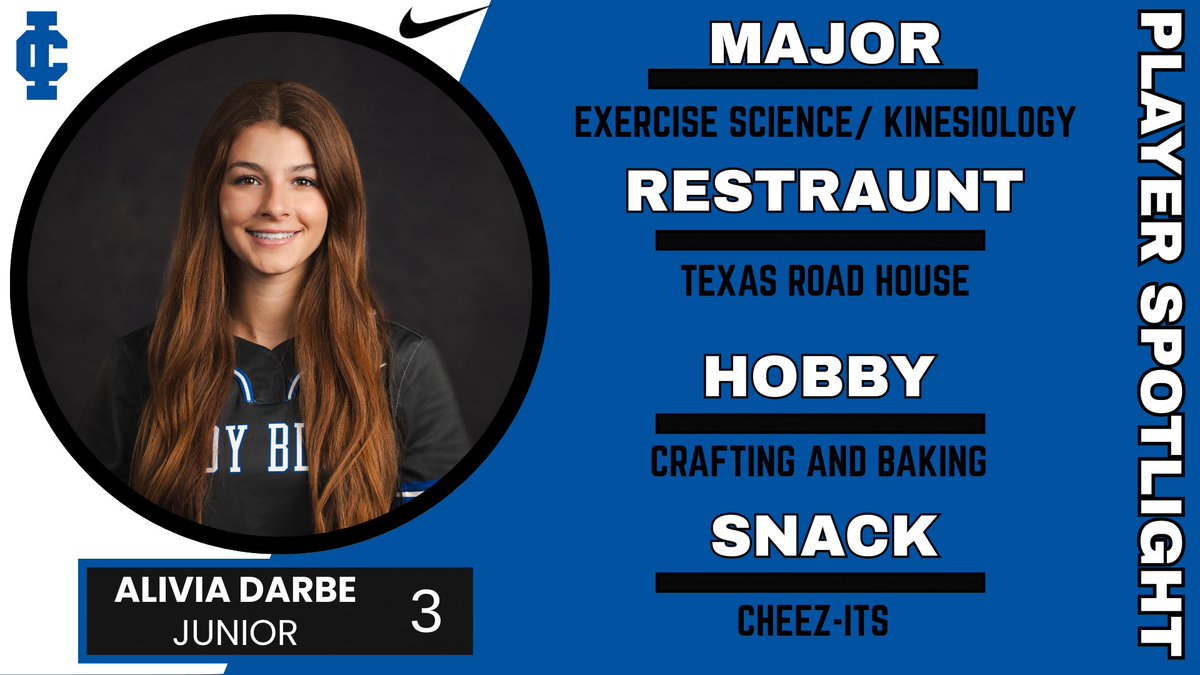 #3DAYS TILL OPENING DAY!!!
Our next player spotlight is our Junior UTL from Olathe, Kansas, Alivia Darbe!!!