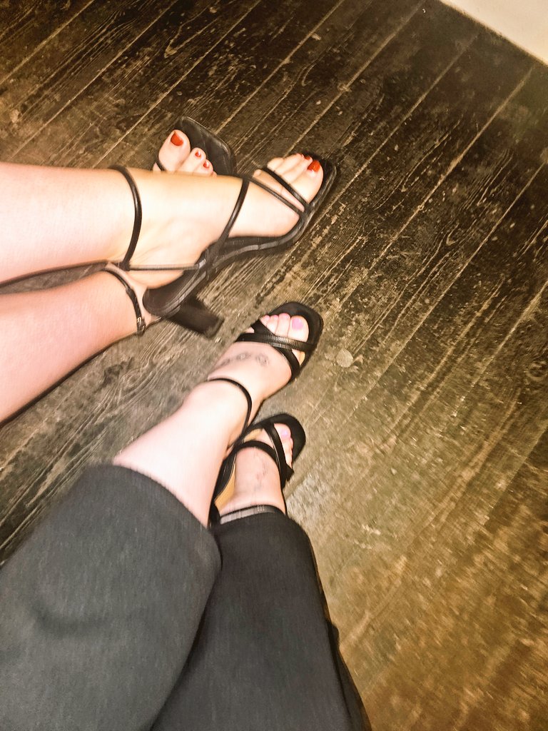 Mine &amp; <a href="/Missjaydee69/">Miss Jaydee</a> perfect heels  - Your face 😍