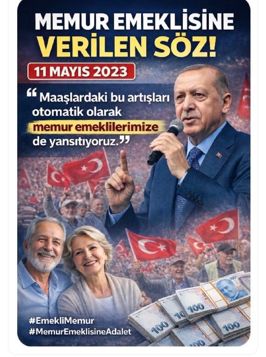 #EmekliMemur un
yasal seyyanen zam hakkı 375/40 madde ile yok sayıldı. 
Cumhurbaşkanı söz verdiği halde 33 aydır mağdururiyetimiz devam ediyor.
<a href="/tcbestepe/">T.C. Cumhurbaşkanlığı</a>
<a href="/Akparti/">AK Parti</a> <a href="/MHP_Bilgi/">MHP</a> 
<a href="/dbdevletbahceli/">Devlet Bahçeli</a> <a href="/RTErdogan/">Recep Tayyip Erdoğan</a> <a href="/herkesicinCHP/">CHP 🇹🇷</a> 
#MemurEmeklisineAdalet