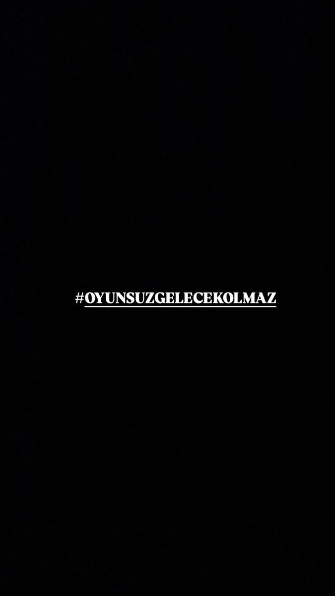 Nmrhka's tweet photo. @Bozaabooozaa Tag yazmayı unutmuşum 

#OyunsuzGelecekOlmaz https://t.co/hpkk57umtB
