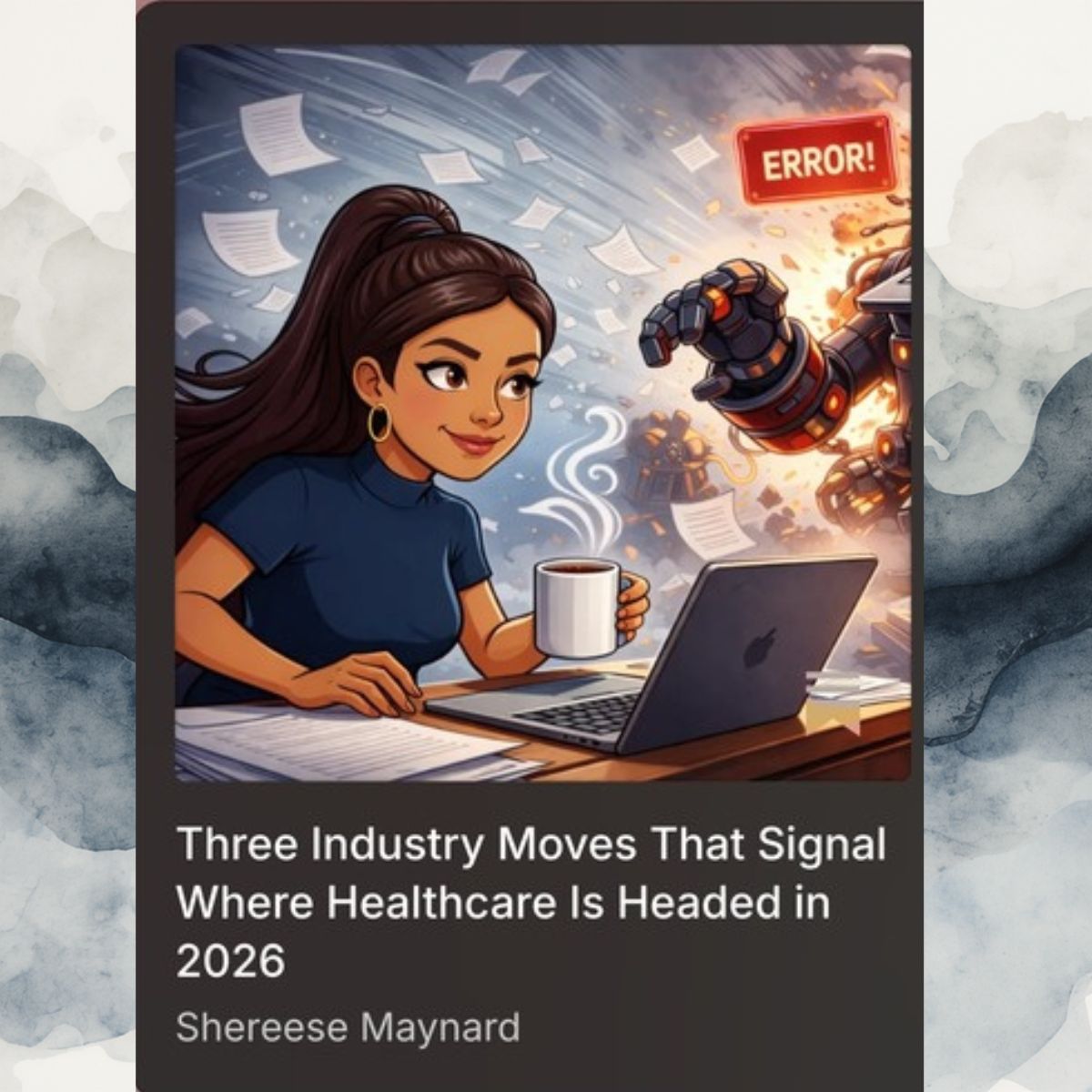 ShereeseMayMba's tweet photo. @Amazon is clarifying lab results.
@Optum is automating prior auth with AI.
Regulatory leadership is shifting.

Individually? Updates.
Together? A signal

Healthcare in 2026 is about clarity, automation, &amp; governance

My latest Substack breaks it down 🔗 https://t.co/5j4XdZUZrK https://t.co/i7OeerLaUM