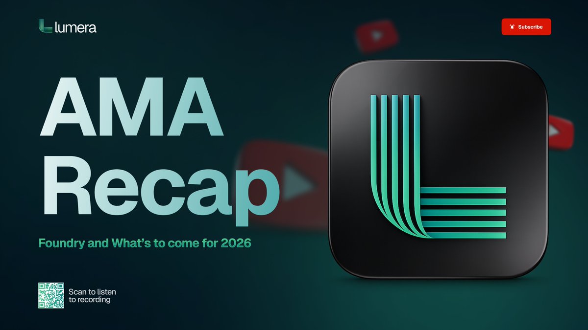 What’s next for Foundry in 2026?

In our latest X Space AMA, we broke down upcoming upgrades, incentive design, and how Foundry continues driving real on-chain participation.

Catch the full recap on YouTube 👇