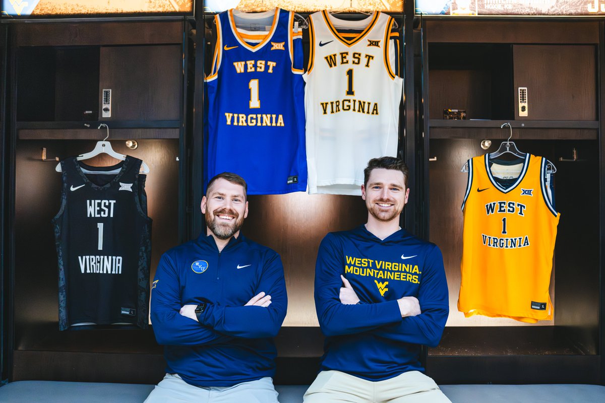 The guys behind the gear 🪡🔥

Special thanks to Kyle Keesler (equipment) and Phil Lynch (design) for their work on creating all of our new <a href="/WVUhoops/">WVU Men's Basketball</a> &amp; <a href="/WVUWBB/">WVU Women's Basketball</a> alternate uniforms 👏